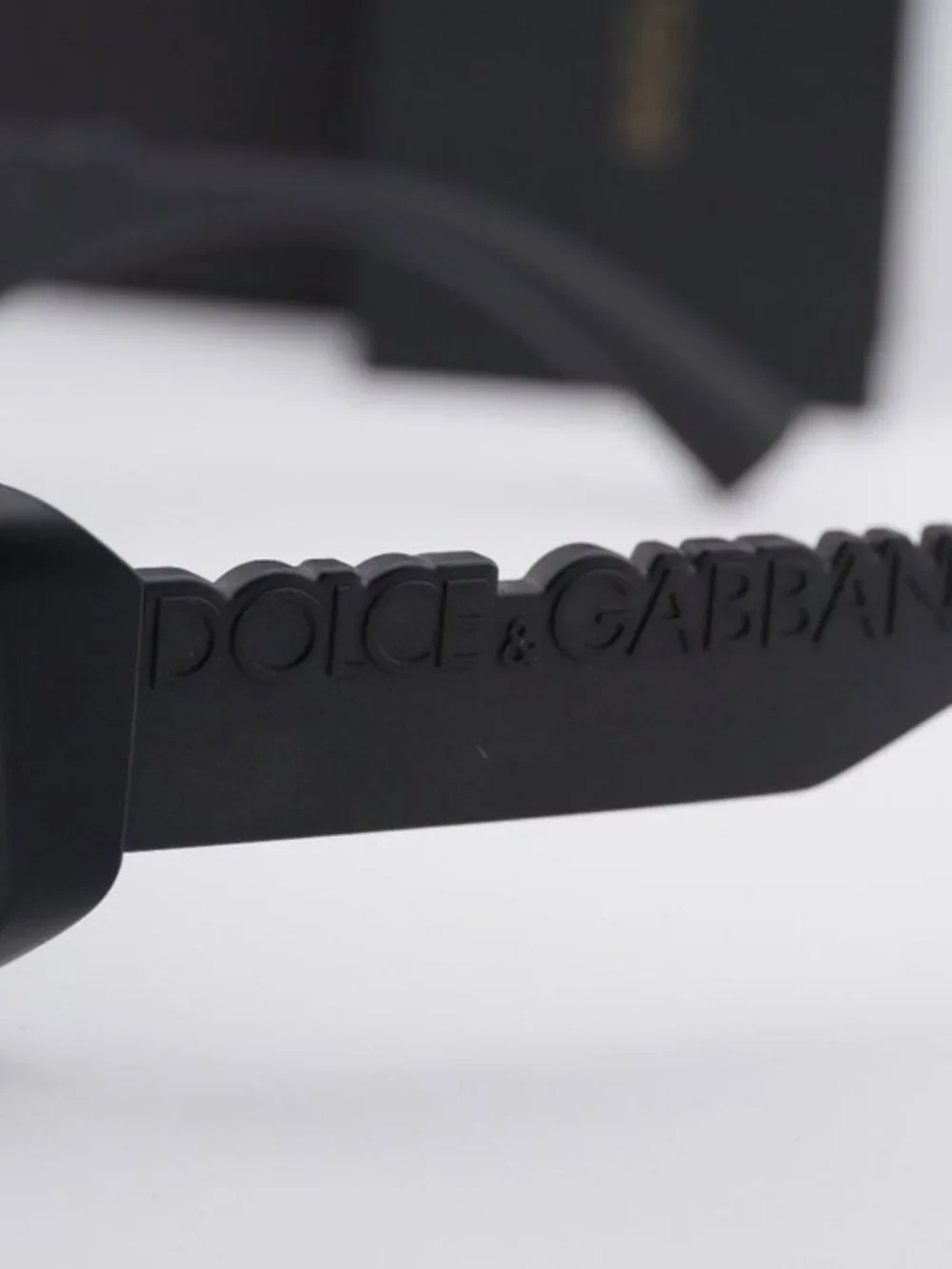 Dolce & Gabbana DG6203 25256G Rectangle Sunglasses - Black / Grey